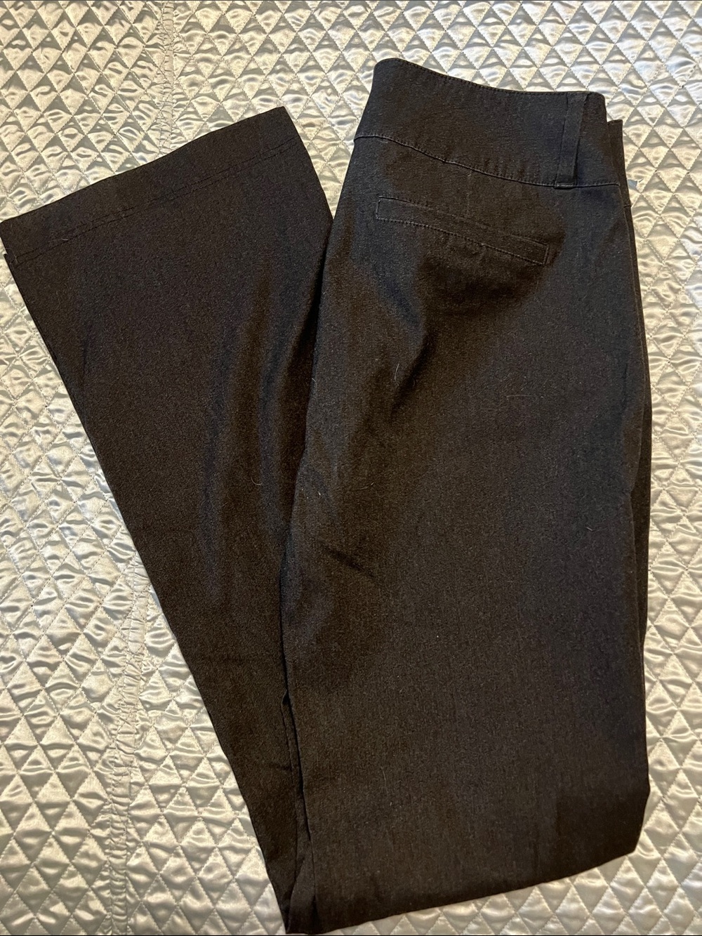 One 5 0ne Black bootcut Dress Pants with Welt Back Pocket - Picture 2 of 12